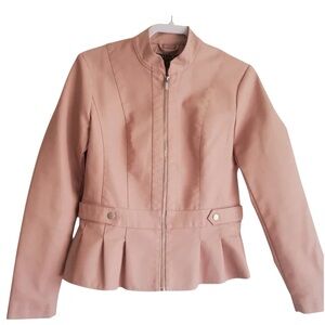 Baccini Blush Peplum Blazer